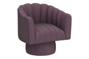 Amazon Dewhut Mid-Century Accent Chair with 360-Degree Swivel Feature